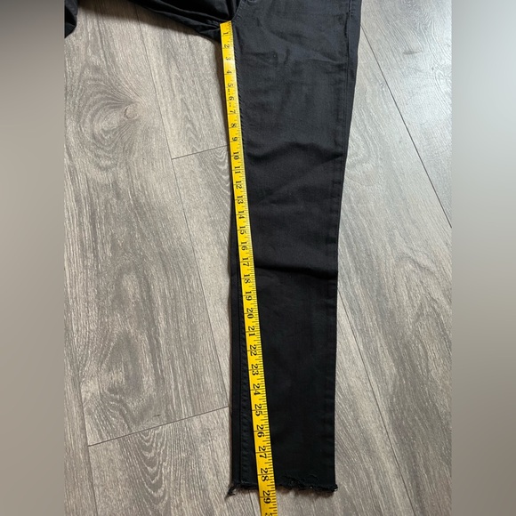 Big star Alex mid rise skinny cigarette jeans in black size 4/27 - Picture 12 of 13